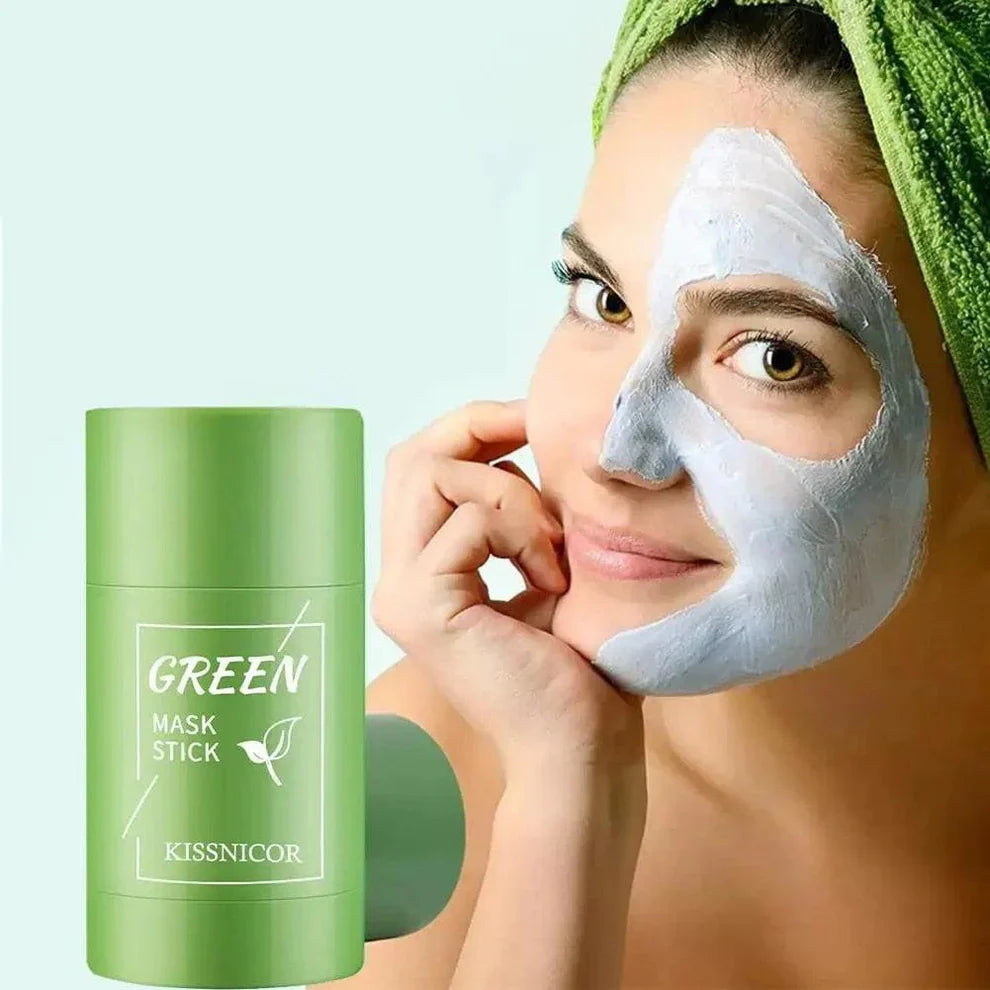Mascarilla Facial de Té Verde – Limpieza Profunda y Piel Radiante - Entrega GRATIS