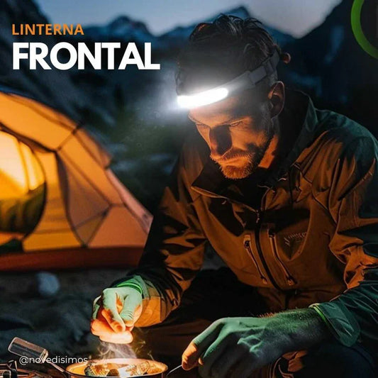 Linterna de Cabeza con Sensor de Movimiento HeadPro