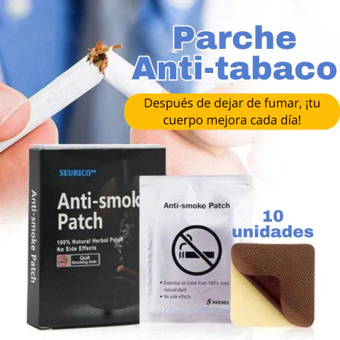 10 Parches Anti-Tabaco Seurico™ Efecto Inmediato 🔥SOLO POR HOY COMPRA 10 PARCHES Y LLEVA 10 DE REGALO🎁
