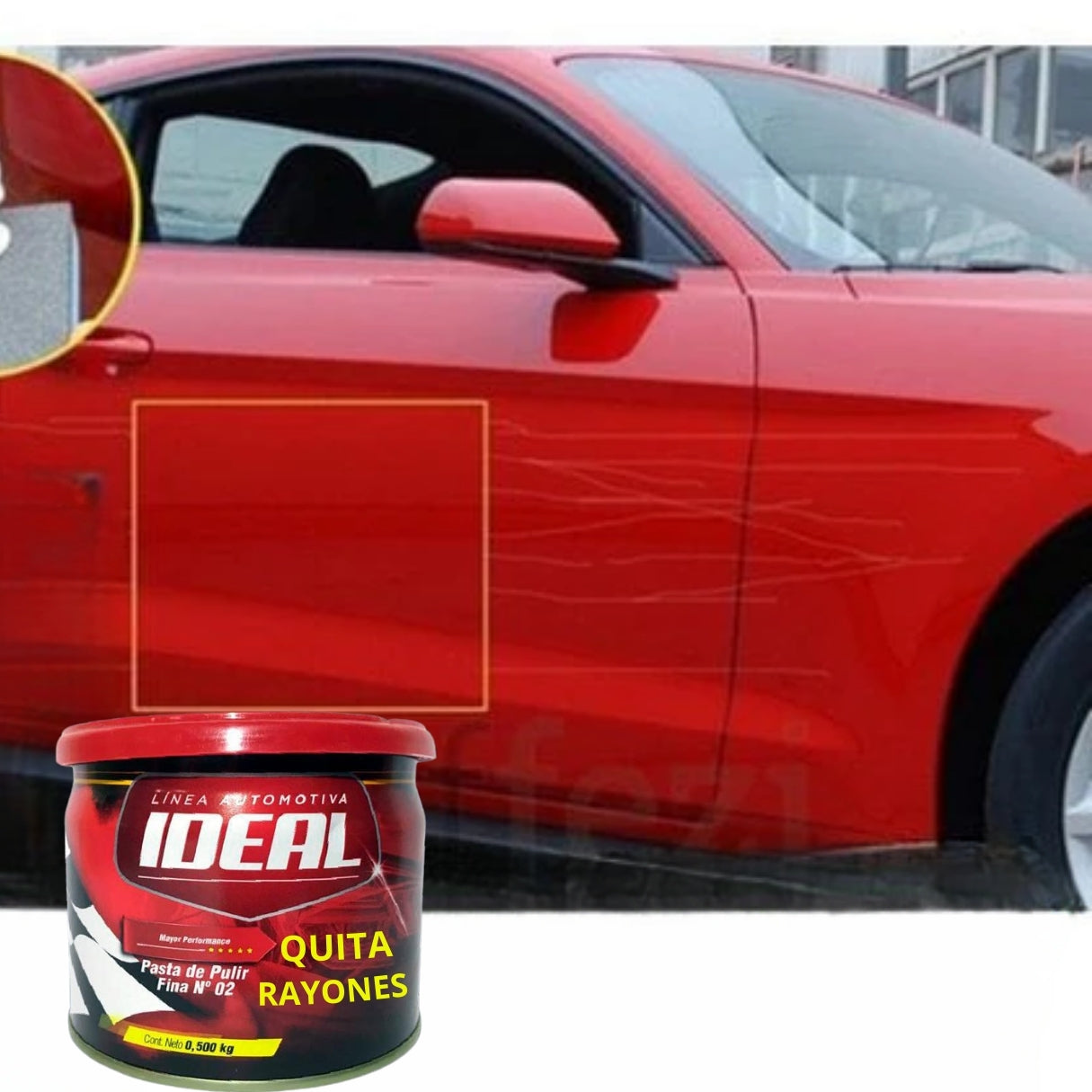 Crema de Pulido Removedora de Rayones Compound