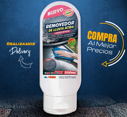 Limpiador de Película de Aceite para Vidrios de Autos